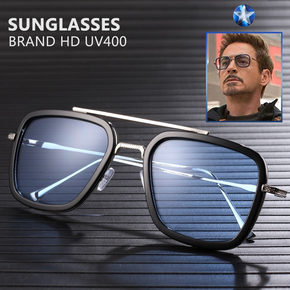 2019 Brand Iron Man Sunglasses