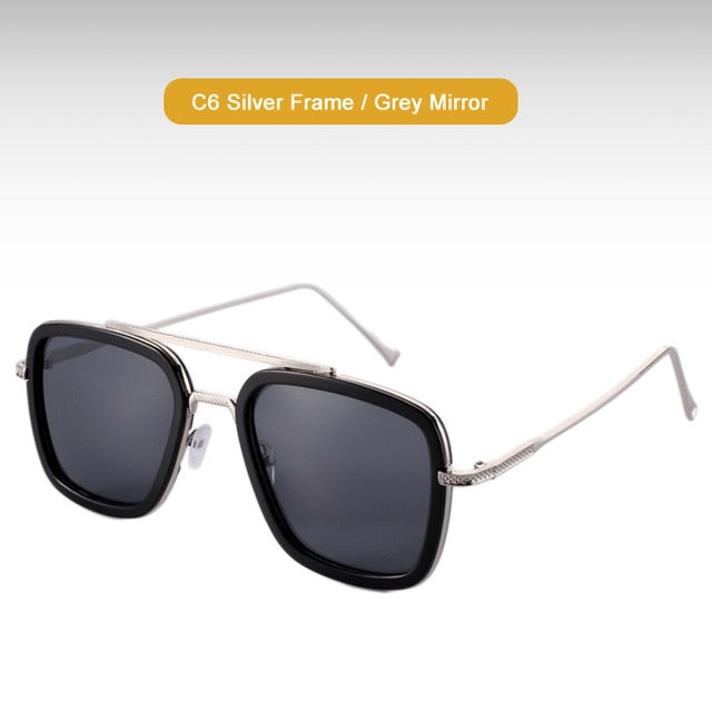 2019 Brand Iron Man Sunglasses