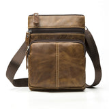 Vintage Cross Body Crossbody For Men Shoulder Genuine Leather 2020