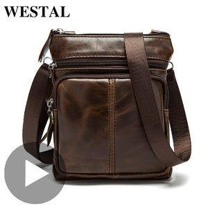 Vintage Cross Body Crossbody For Men Shoulder Genuine Leather 2020