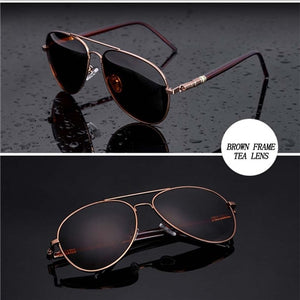 Aviation Metail Frame Quality Sun Glasses